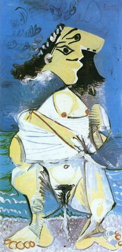 La pisseuse 1965 Kubismus Pablo Picasso Ölgemälde